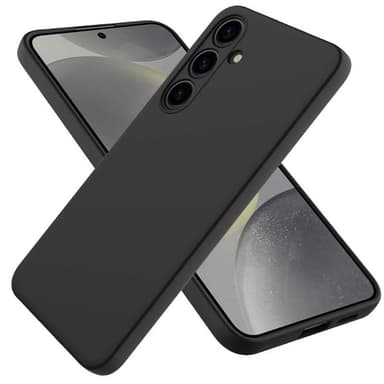 Liquid silikone cover Samsung Galaxy A25 5G - Sort
