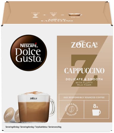 Nescafe Dolce Gusto Zoegas Cappuccino kapsler (16 stk.)