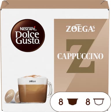 Nescafe Dolce Gusto Zoegas Cappuccino kapsler (16 stk.)