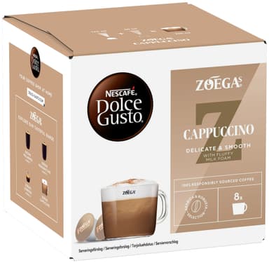 Nescafe Dolce Gusto Zoegas Cappuccino kapsler (16 stk.)