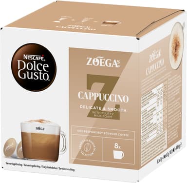Nescafe Dolce Gusto Zoegas Cappuccino kapsler (16 stk.)