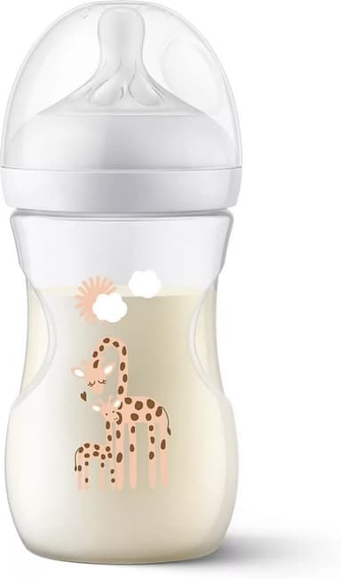 Philips Avent SCY903/66 Natural Response-sutteflaske, 260 ml, giraf
