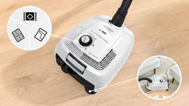 Bosch Serie 4 støvsuger med HEPA filter