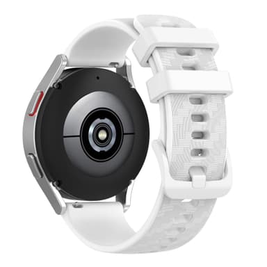 Silikone urrem til Garmin Vivoactive 4 / Vivoactive 3 / Venu 22 mm Hvid 20 mm
