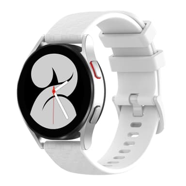 Silikone urrem til Garmin Vivoactive 4 / Vivoactive 3 / Venu 22 mm Hvid 20 mm