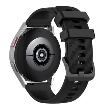 Silikone urrem til Garmin Vivoactive 4 / Vivoactive 3 / Venu 22 mm Sort 22 mm