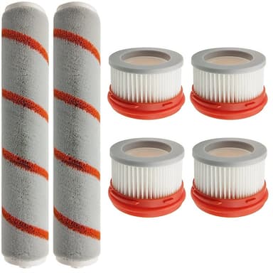 Tilbehørssæt filterrullebørster 6 dele Dreame V8/V9/V10 MultiColor