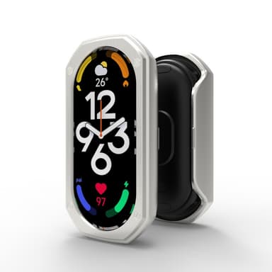 Beskyttende urkasse til Xiaomi Mi Band 4/5/6-serien og NFC-version Hvid