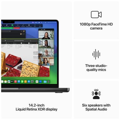 MacBook Pro 14 M3 Max 2023 36/1TB (space black)
