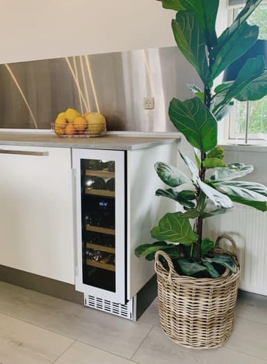Vinkøleskab til indbygning - WineCave 30D Powder White