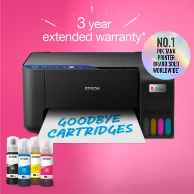 Epson EcoTank ET-2811 multifunktionsprinter C11CJ67404 (sort)