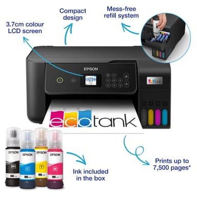 Epson EcoTank ET-2821 multifunktionprinter