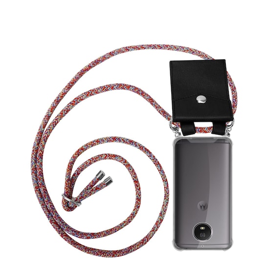 Motorola MOTO G5S Etui Cover Kæde (Rød)