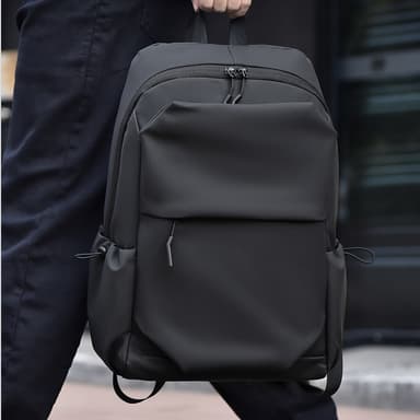 Vandtæt business laptop rygsæk Sort
