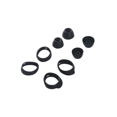 4 par ørepropper i silikone til Samsung Galaxy Buds SM-R170 Sort
