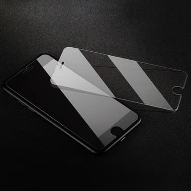Skærmbeskytter iPhone 8 Hærdet glas Transparent 2-pak