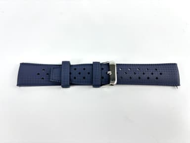 Blå urrem til Tissot Omega Blå 22mm