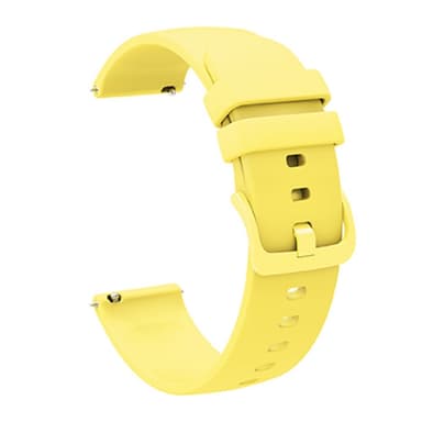 SKALO Silikonearmbånd til Amazfit Bip/Bip U/Bip U Pro/Bip S - Gul