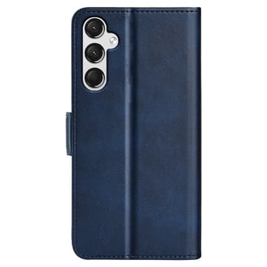 SKALO Samsung A25 5G Premium Wallet Flip Cover - Blå