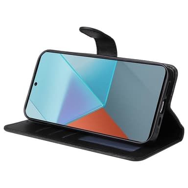 SKALO Xiaomi Redmi Note 13 Pro 5G PU-læder Pungetui - Sort