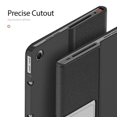 DUX DUCIS Lenovo Tab Plus 11.5"" DOMO Series Trifold Flip Cover - Sort