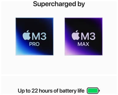MacBook Pro 16 M3 Pro 2023 18/512GB (sølv)