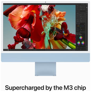 iMac 24" M3 2023 8/10/256 (blå)