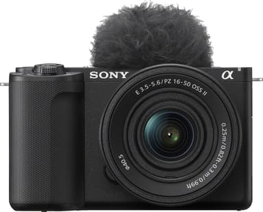Sony ZV-E10 II spejlløst kamera 16-50mm objektivsæt