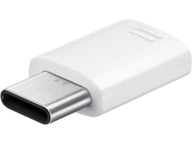 Samsung Adapter microUSB til USB-C, Hvid, Bulk