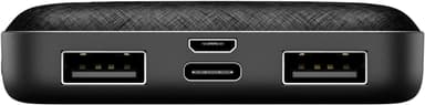 Goobay Powerbank kompakt 5.000 mAh praktisk og pladsbesparende design med 5.000 mAh, perfekt til at rejse