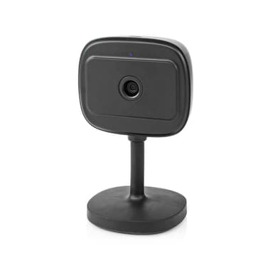 Nedis SmartLife Indendørs Kamera | Wi-Fi | Full HD 1080p | Cloud Storage (mulighed) / microSD (ikke inkluderet) / Onvif | Med bevægelsessensor | Nattesyn | Sort