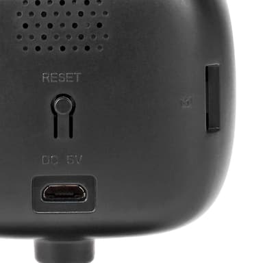 Nedis SmartLife Indendørs Kamera | Wi-Fi | Full HD 1080p | Cloud Storage (mulighed) / microSD (ikke inkluderet) / Onvif | Med bevægelsessensor | Nattesyn | Sort