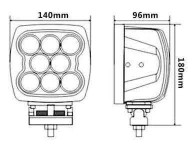 CREE LED Extra Light 80W, 5200 lumen
