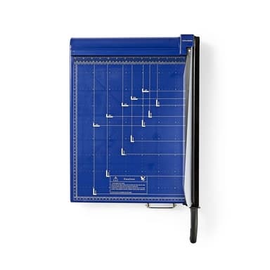 Nedis Papir skæremaskine | Maks. Skærestørrelse: 297 x 420 mm | Type af kniv: Metal | Metal | Blå / Sort