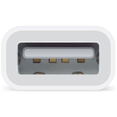 Apple Lightning til USB kameraadapter, hvid