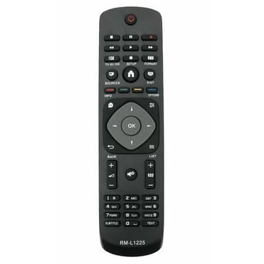 TV fjernbetjening Erstatning til Philips RM-L1225 2422 5490 01833