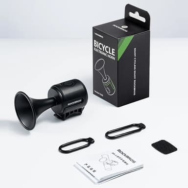 Electric Bike Bell Bell High Decibel Cykelstyr - Sort