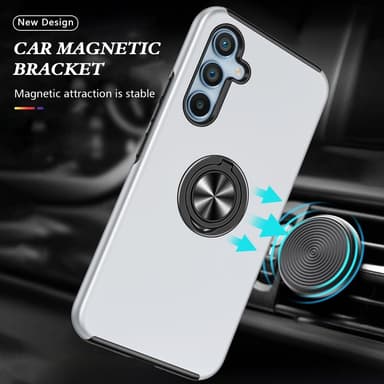 Samsung Galaxy A55 Fingerring Kickstand Hybrid Taske