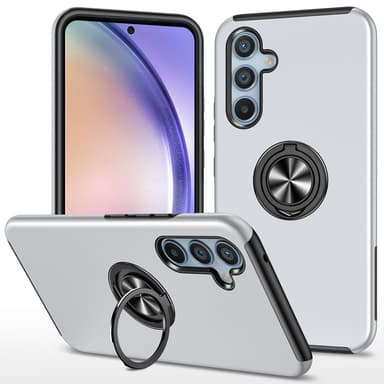 Samsung Galaxy A55 Fingerring Kickstand Hybrid Taske