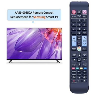 TV fjernbetjening Erstatning til AA59-00652A Samsung TV