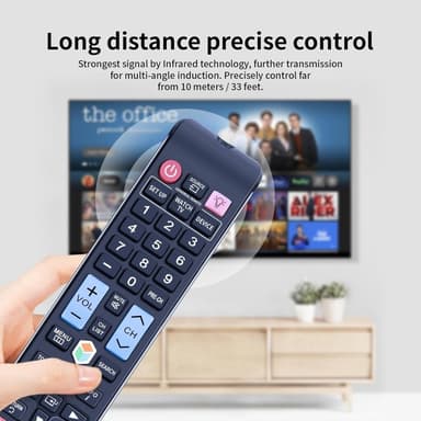 TV fjernbetjening Erstatning til AA59-00652A Samsung TV