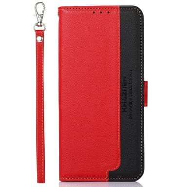 KHAZNEH Til Google Pixel 9 / Pixel 9 Pro Pung Etui Litchi Struktur Telefoncover