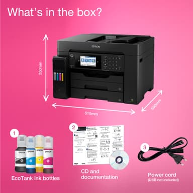 Epson EcoTank ET-16600 AIO inkjet farveprinter