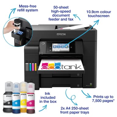 Epson EcoTank ET-5800 AIO inkjet farveprinter