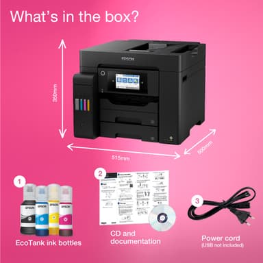Epson EcoTank ET-5800 AIO inkjet farveprinter