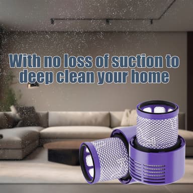 Efterfilter til Dyson V10 / SV12 støvsuger 2-pak