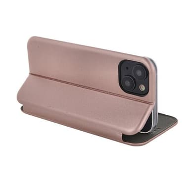 Basic-etui med stativ til iPhone 16 Pro Max - Rose Gold