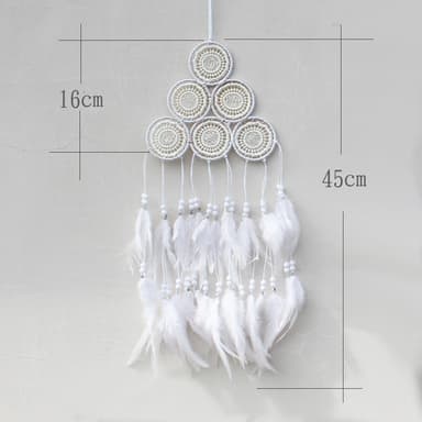 Feather Dream Catchers Vægdekoration S