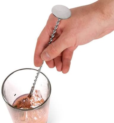Cocktailsæt Dobbelt shaker 750ml Rustfrit stål Sølv 10 dele