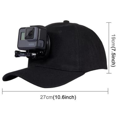 Kasket med Beslag til GoPro HERO